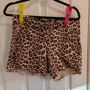 L opard Torrid bike shorts!
